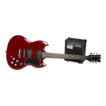 Pack Guitarra Sg Y Amplificador Creep Completo Wrd