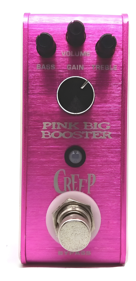 D_806000-MLC92298560882_092025-F.jpg Pedal Para Guitarra Booster Micro Pink Big Creep - Imagen 1