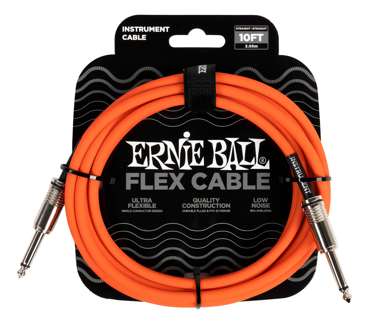 D_815622-MLA99986126037_112025-F.jpg Cable Ernie Ball Flexible Recto/ Recto 10ft - 6416 - Imagen 1