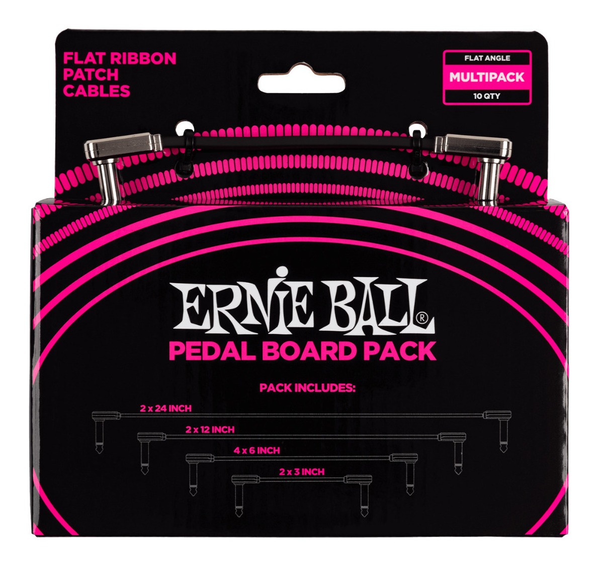 D_817419-MLC51633672947_092022-F.jpg Paquete M?ltiple De Cables Ernie Ball 6224 Para Pedalera - Imagen 1