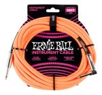Ernie Ball Cable Para Instrumento P06079 3.05 Mts Naranja - Imagen 2