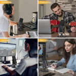 Micr?fono Premium Usb Condensador Cardioide Podcast Negro - Imagen 3