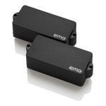 Microfono Emg Activo Para Bajo P Black Precision