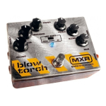 Pedal Distorsión Bajo Mxr M-181 Blow Torch Overdrive Analógico Plateado