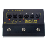 Pedal Para Bajo Sansamp Bass Driver Programable Preamp Di