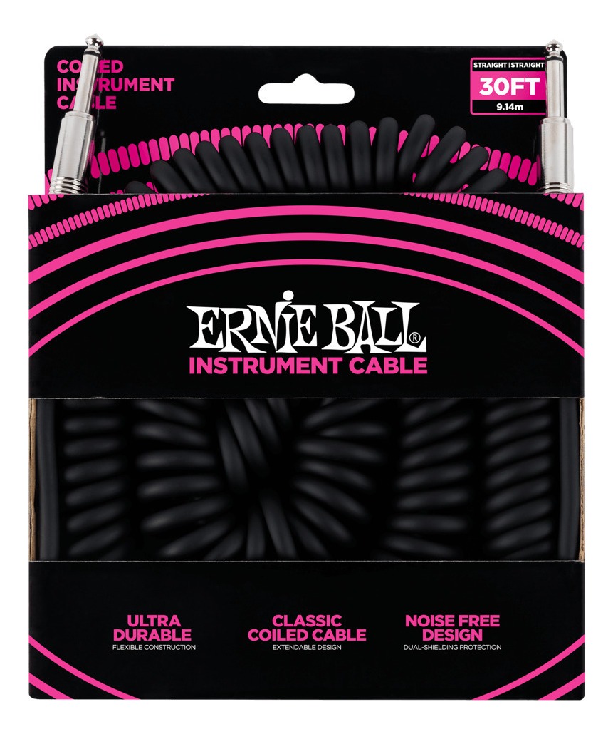 D_825743-MLC32892165303_112019-F.jpg Ernie Ball Cable Para Instrumento Ernie Ball P06044 Espiral - Imagen 1