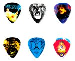 Púas Jim Dunlop Santana Heavy Celuloide Paquete 6 Unidades Sanpt02h Pesado - Imagen 2