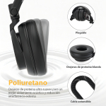 Auriculares Maono Est?dio Au-mh601 Au-mh601 Negro - Imagen 5