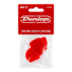 U?etas Jim Dunlop 47p2n Nylon Jazz Ii X6 Color Rojo Tama?o Mediano - Imagen 3