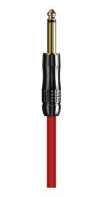 Cable Plug 3 M Valeton Rojo Vgc-5r Premium Guitarra Bajo - Imagen 2