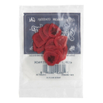 U?etas Jim Dunlop 472rl3 Tortex Jazz Iii Bolsa X36u Color Rojo Tama?o Fino - Imagen 4