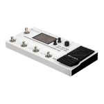 Pedal Multiefectos Mooer Ge250 Blanco 180 Efectos Guitarra Eléctrica