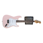 Pack Guitarra Stratocaster Y Amplificador Creep 15w Pink