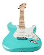 Pack Guitarra Stratocaster Y Amplificador Creep Completo Mgr - Imagen 3