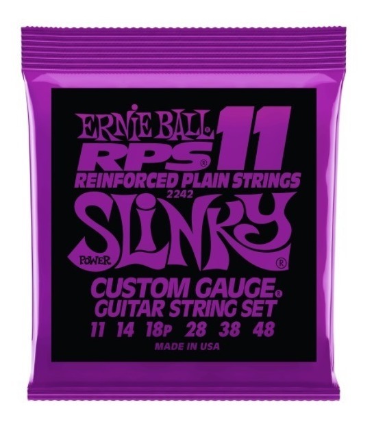 D_848307-MLC45993173008_052021-F.jpg Ernie Ball Cuerdas Guit. Electrica Slinky Rps Nickel1148 - Imagen 1