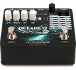 Pedal Reverb Electro Harmonix Oceans 12 Dual Stereo Reverb Color Negro - Imagen 2