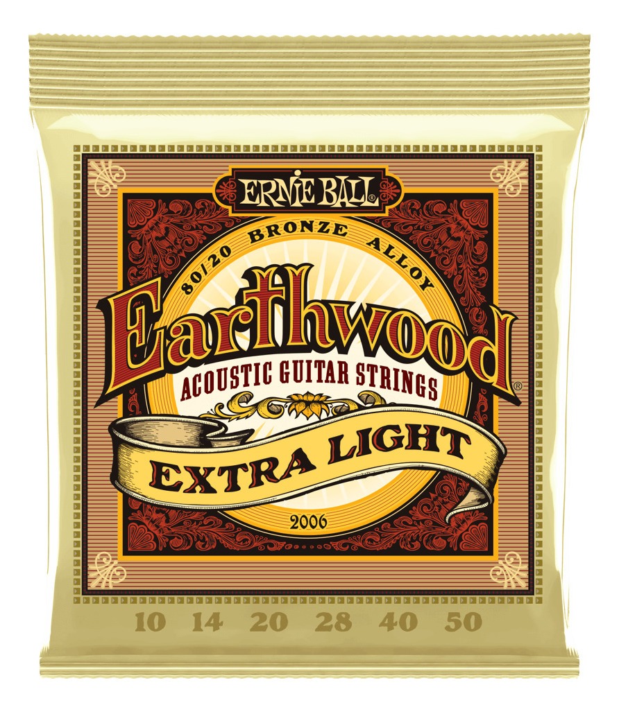 D_859379-MLC32892165274_112019-F.jpg Ernie Ball Cuerdas Acustica 010 Earthwood 2006 10-50 - Imagen 1