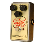 Pedal Overdrive Electro-harmonix Soul Food Gris Guitarra Eléctrica