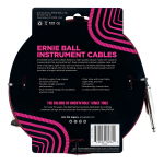 Ernie Ball Cable Instrumento P06062 7,5 Metros Negro/ Rojo