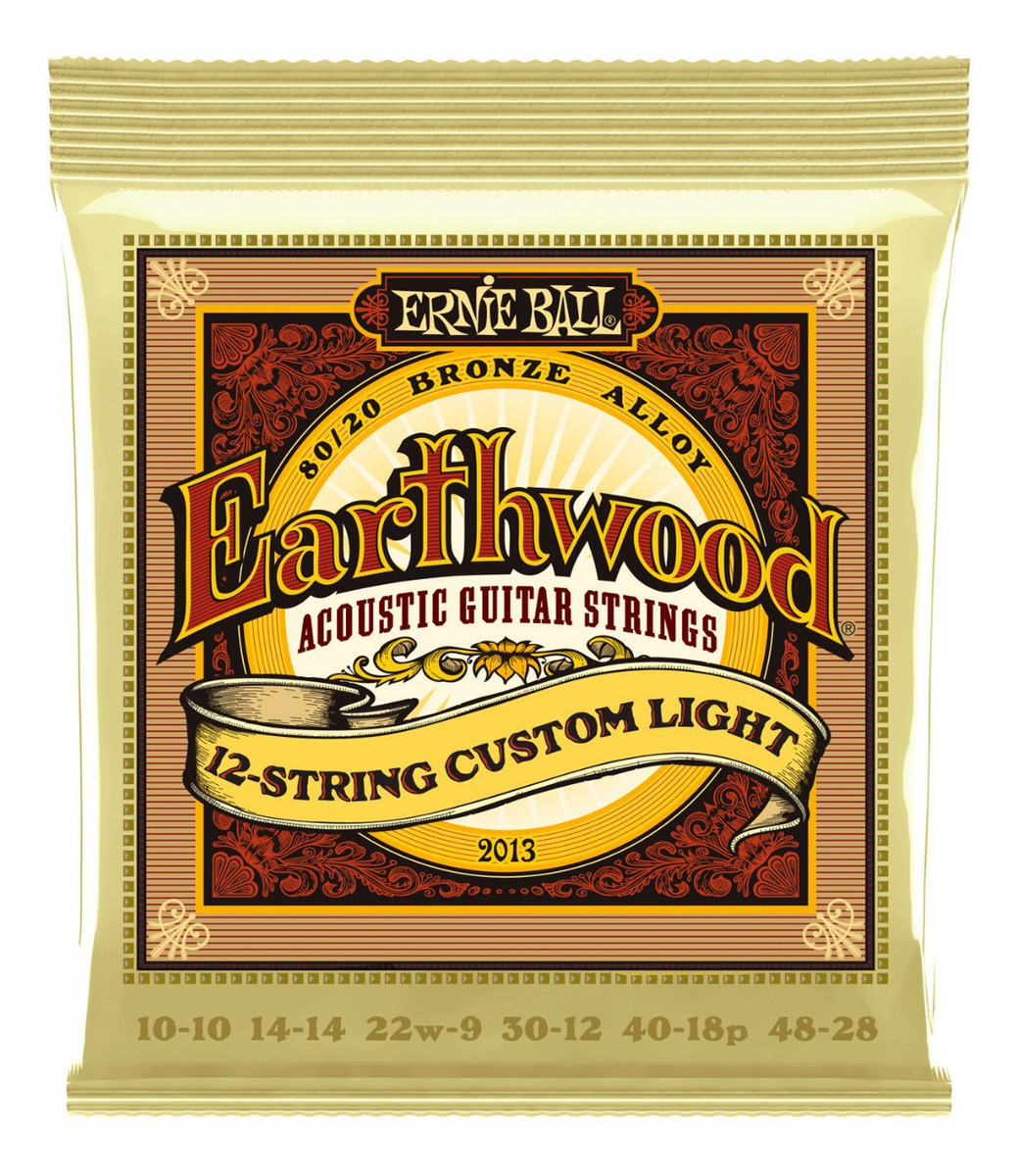D_865828-MLC51265896089_082022-F.jpg Ernie Ball Cuerdas Acustica 12 Cuerdas Earthwood 2013 10-48 - Imagen 1