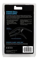 Capotraste Guitarra Axis Radius Ernie Ball 9601 Silver Satin - Imagen 3