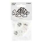 Uñetas Jim Dunlop 478p 1.50 Tortex Std Pack X 12 Jz3 Blanco Mediano