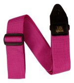 Ernie Ball Correa Para Guitarra O Bajo Polypro Framb. P05355 Rosa Polypro Guitar Strap/bass Strap - Raspberry - Imagen 5