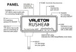 Amplificador De Auriculares Valeton Rh-4 Rushead Bass Color Negro - Imagen 5
