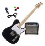 Pack Guitarra Telecaster Y Amplificador Creep 15w Completo - Imagen 4
