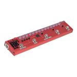 Pedal De Efecto Tech 21 Fly Rig Richie Kotzen Rk5 V2 Rojo
