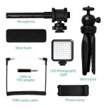 Kit Microfono Soporte Y Luz Led Maono Au- Cm11pl Poadcast - Imagen 5