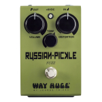 Pedal Fuzz Way Huge Whe408 Guitarra Eléctrica Bajo Digital 9v No Aplica