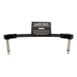 Ernie Ball Cable Interpedal 7,5cm Plug Plano Negro