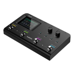 Pedalera Multiefectos Audota Ame-200 Para Guitarra 200 Fx Negro