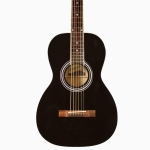 Guitarra Ac?stica Savannah Sgp-12 Bk Negro Cuerdas Acero - Imagen 2