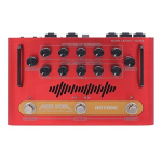 Amplificador Hotone Mojoattack Doble Canal Piso Portátil Red