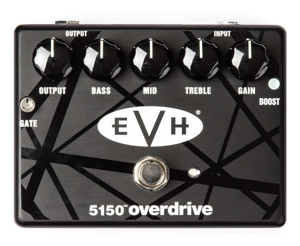 D_888697-MLM43362658112_092020-F.jpg Dunlop Pedal De Efecto Overdrive Para Guitarra Evh5150 Negro - Imagen 1