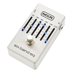 Pedal Ecualizador Mxr M-109s 6 Band Eq Silver