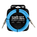 Ernie Ball Cable Para Instrumento P06412 3 Mts Azul Flex