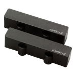 Microfono Emg Jhz Para Bajo 4c Set Black Jazz Bass Pasivo