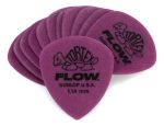 Púas Jim Dunlop Tortex Flow 1.14 Mm Morado Pack 12 Para Guitarra Púas Para Instrumentos De Cuerdas - Imagen 4