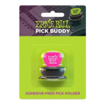 Portapua Ernie Ball Pick Buddy Adhesivo Sin Pegamento + Pua Color Negro