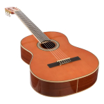 Guitarra Creep Cuerdas Nylon Abeto Sapele Con Funda Mc425