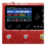 Pedalera De Efectos Valeton Multiefecto Gp-200r Rojo - Imagen 4