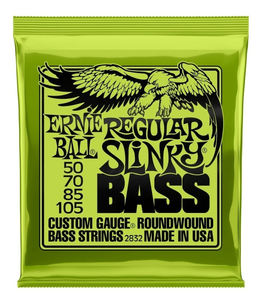 D_900196-MLA99574316980_122025-F.jpg Cuerdas High Para Bajo Eléctrico 1:4 Ernie Ball Slinky Bass 2832 4 Unidades - Imagen 1