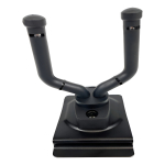 Soporte De Guitarra/ Bajo Creep Ys-401 Para Panel Ranulado