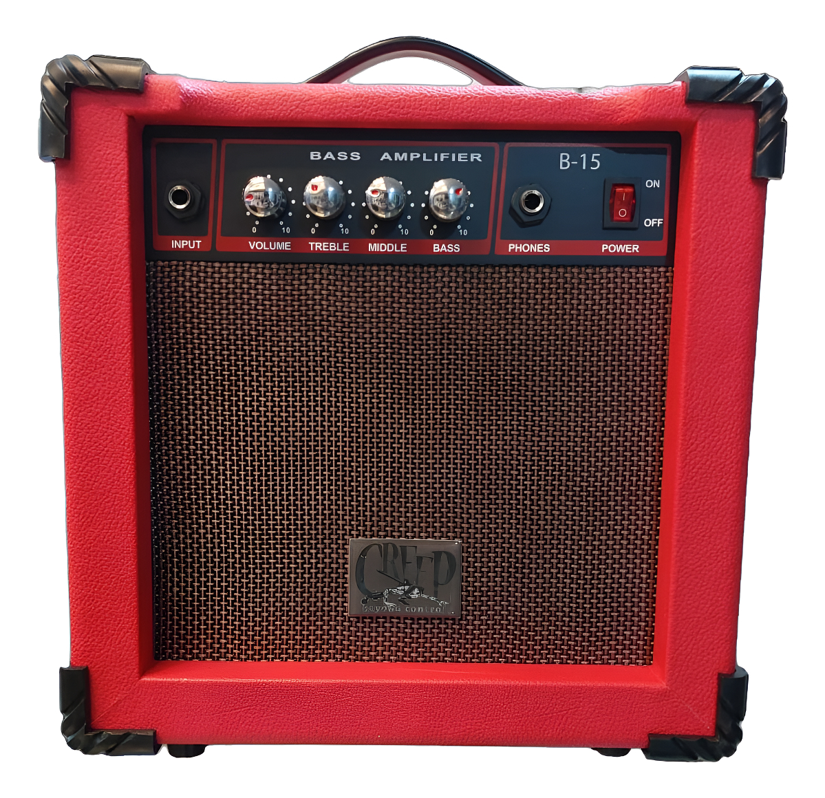 D_904210-MLC92704018287_092025-F.jpg Amplificador De Bajo Creep 15w Red B15 Ideal Practica - Imagen 1