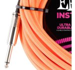 Ernie Ball Cable Para Instrumento P06079 3.05 Mts Naranja - Imagen 3
