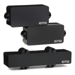 Microfono Para Bajo Emg Pj-set Black Precision/jazz Activo