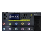 Pedalera Multiefecto Mooer Ge300 164 Efectos 109 Amp Sim.